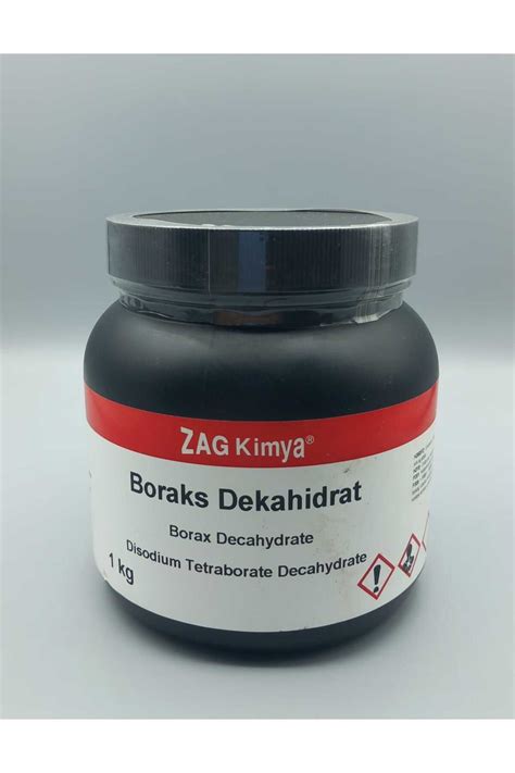 ZAG KİMYA Boraks Dekahidrat 99 9 Chem Pure 1 Kg Fiyatı Yorumları