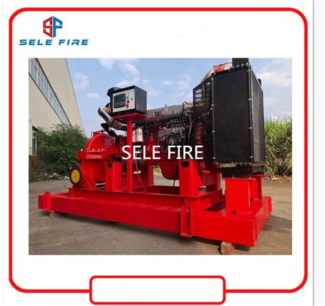 Ul Listed Fire Fighting System Diesel Engine Driven Controller Mounted