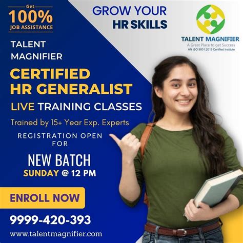 Certification Courses In Hr For Freshers Talent Magnifier Medium