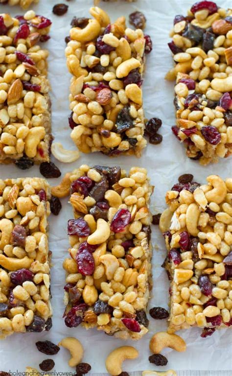 No-Bake Fruit n Nut Snack Bars