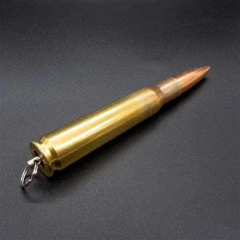 50 BMG 12 7 99 mm NATO Patrone als Anhänger