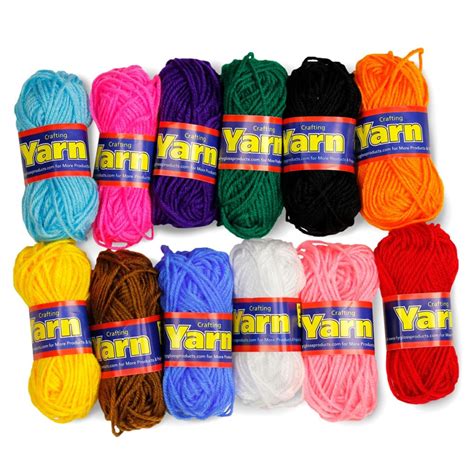 Assorted Color Yarn | Acrylic Yarn | Crochetting, Crafting | Hygloss