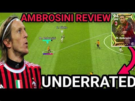 96 Rated Epic M. Ambrosini Is Actually Good | Review | eFootball 2023 ...