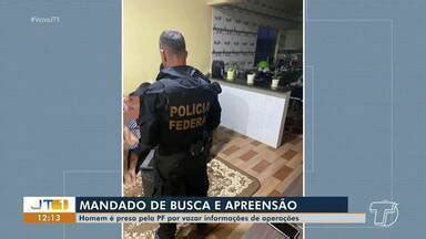 Jornal Tapaj S Edi O Homem Preso Pela Pf Por Vazar Informa Es