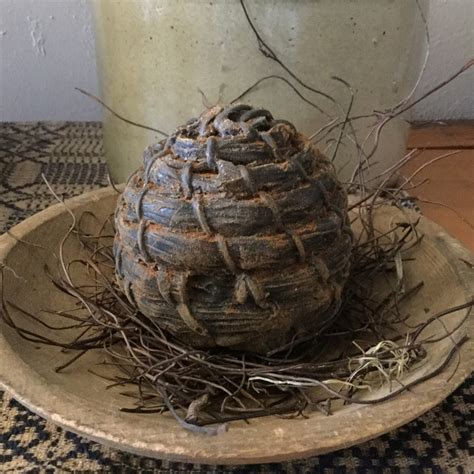 Antique Bee Skep Etsy