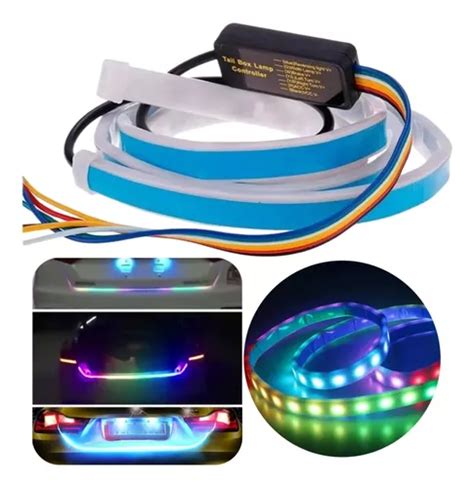 Barra Tira Led Drl Secuencial Para Auto Cajuela Freno Cm Mercadolibre