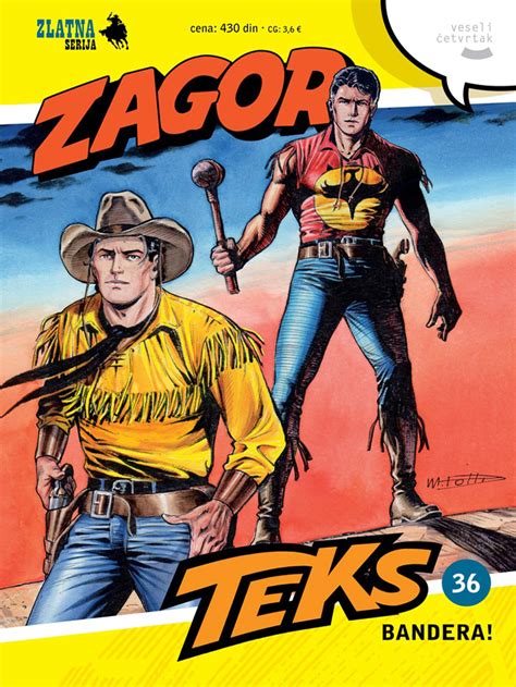 Zlatna Serija 36 Korica A Zagor I Teks Darkwood