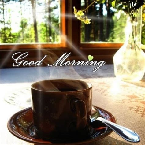 Sunny Morning With Hot Coffee Good Morning Wishes Images