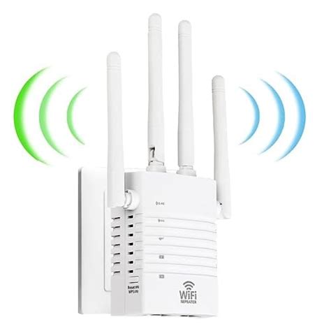 AOOEPU 1200Mbps WiFi Extender, WiFi Range Extender Signal Booster up to ...