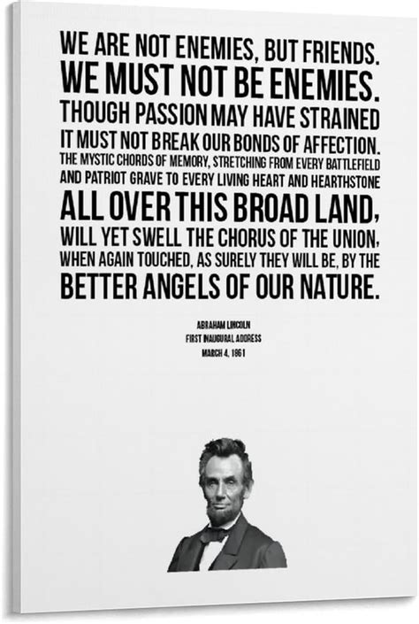 Amazon.com: Abraham Lincoln Presidential Inaugural Speech Better Angels ...