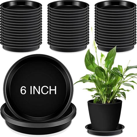 Amazon Vesici Pieces Inch Plant Saucer Tray Heavy Duty