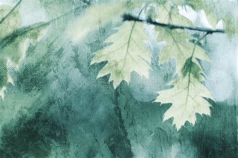 Oak Leaves stock image. Image of leaf, composition, grunge - 100259911