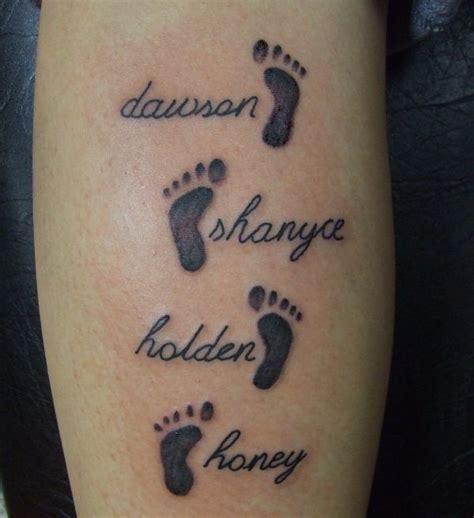 Baby Feet Tattoo Ideas