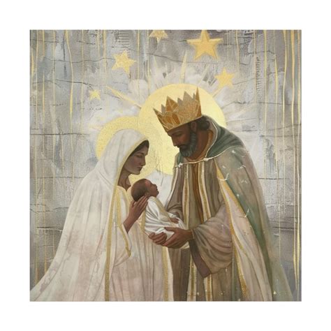 Nativity Wall Art African Brown Skin Black Art African American ...