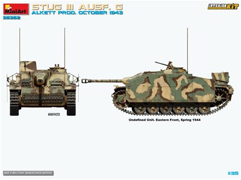 Stug Iii Ausf G Alkett Prod October Interior Kit Armorama