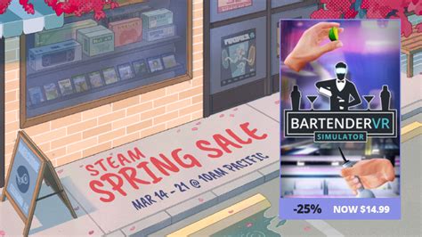 Bartender VR Simulator Steam Spring Sale 2024 Is Here Bartender VR