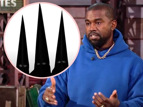 Kanye West Back At It Again Wears KKK Style Hood At Album Listening