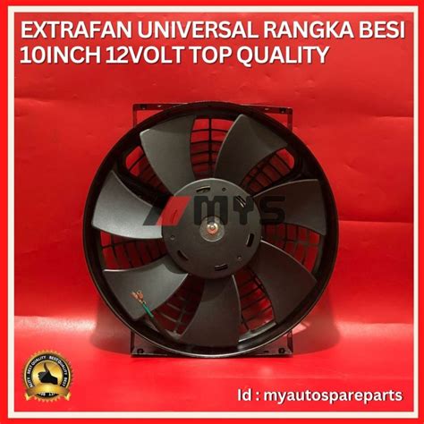 Jual Extrafan Ac Mobil Universal Rangka Besi Inch Volt V Extra