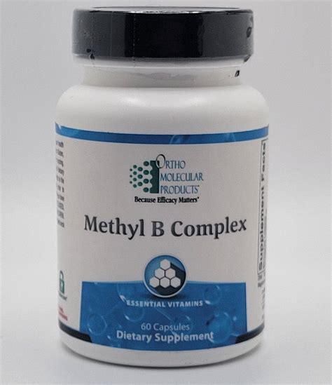 Ortho Molecular Methyl B Complex 60 Caps Cardio Immune Neurological Health Ebay