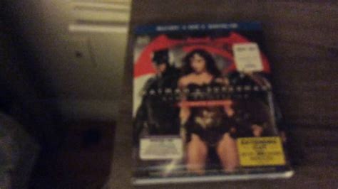 Batman V Superman Ultimate Edition Blu Ray Unboxing 2016 YouTube