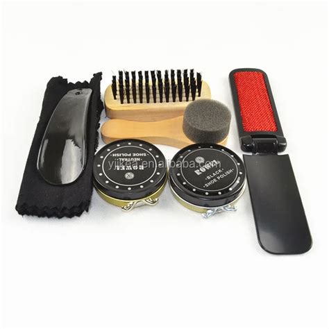 Professional Travel Shoe Shine Kit Set Durable Shoe Polish Set - Buy ...