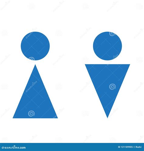 Gender Male Sign Red Icon Plastic Realistic Illustration Men Sex