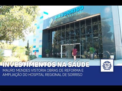 Mauro Mendes Vistoria Obras De Reforma E Amplia O Do Hospital Regional