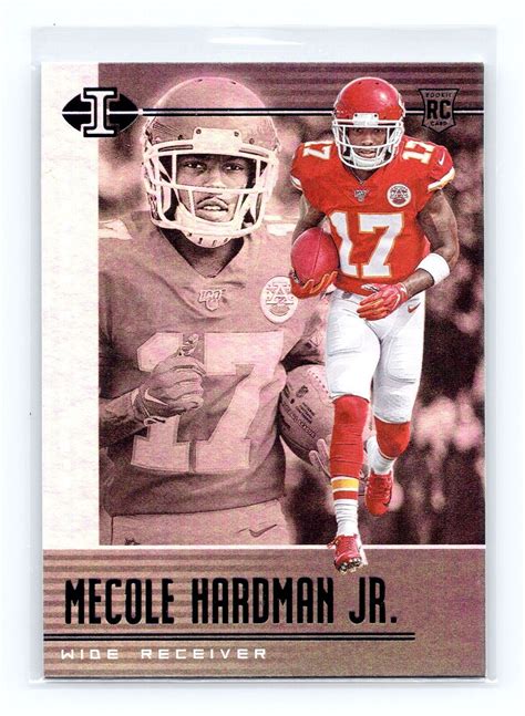 2019 Panini Illusions 79 Mecole Hardman Jr Retail RC Rookie EBay