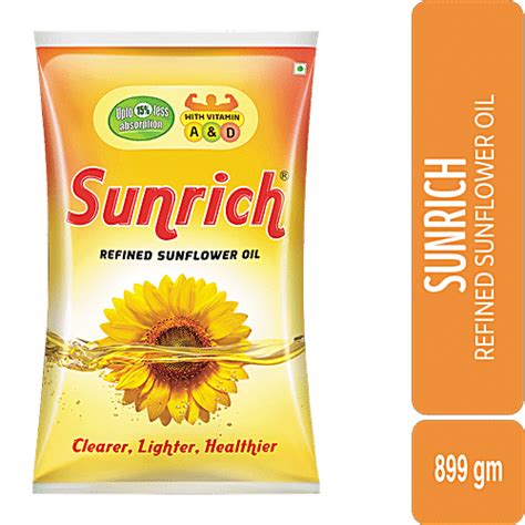 Buy Sunrich Refined Sunflower Oil 1 Ltr Online At The Best Price Of Rs