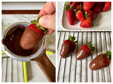 Easy Chocolate Covered Strawberries Recipes From Italy