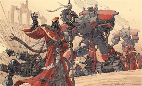 Adeptus Mechanicus In Warhammer 40000 World Anvil