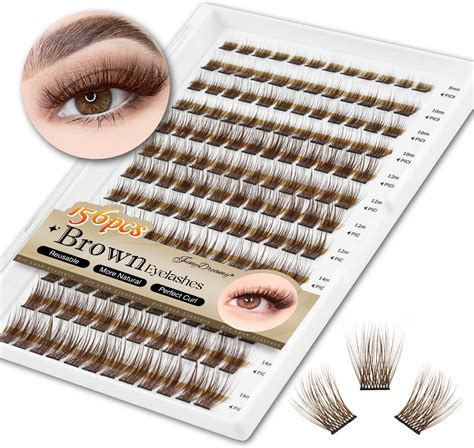 Amazon Fluffy Cluster Lashes Natural Look Eyelash Extension Wispy