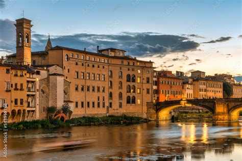 Sunset in Florence, Italy Stock Photo | Adobe Stock