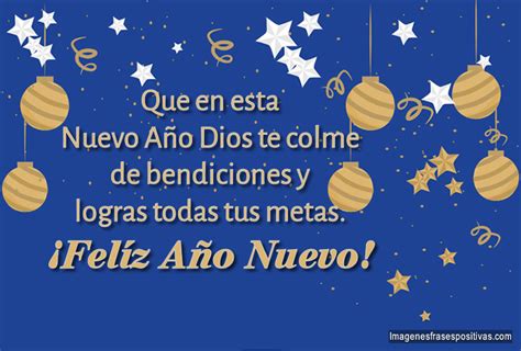 Lindas bendiciones para año nuevo Dios te colme de bendiciones y