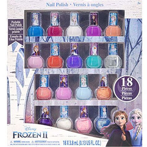 GetUSCart Townley Girl Frozen Non Toxic 18 Piece Peel Off Nail Polish Set