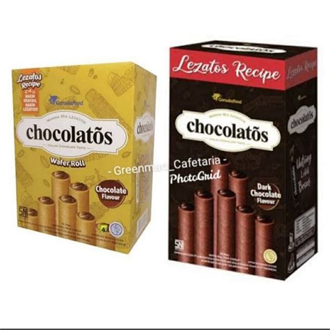 Jual Chocolatos Wafer Roll Box Shopee Indonesia