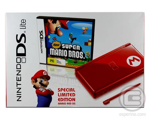 Nintendo Ds Lite Mario Limited Edition Nintendo Ds Nintendo Ds Lite