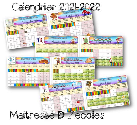 Calendrier Toutes Les Zones A B Et C Mes Tresses D