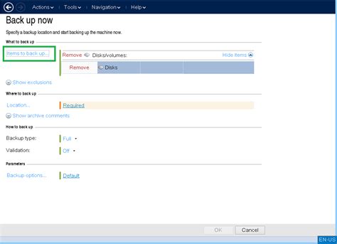 How To Back Up With Bootable Media Acronis Scs