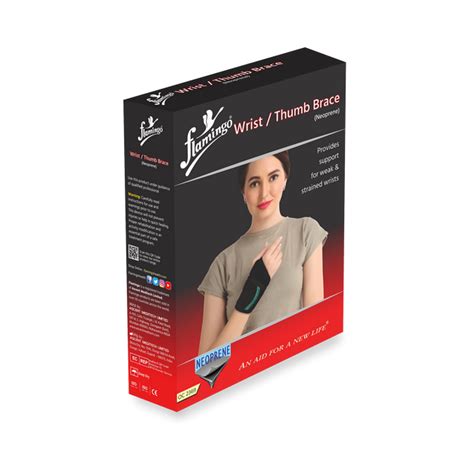 Wrist Thumb Brace – Neoprene – Flamingo Health