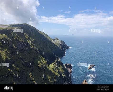 Views overlooking the Ring of Kerry Stock Photo - Alamy