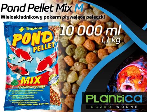 Tropical Pond Pellet Mix M P Ywaj Cy Pokarm L Ceny I Opinie Ceneo Pl