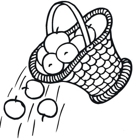 30 Free Apple Coloring Pages Printable