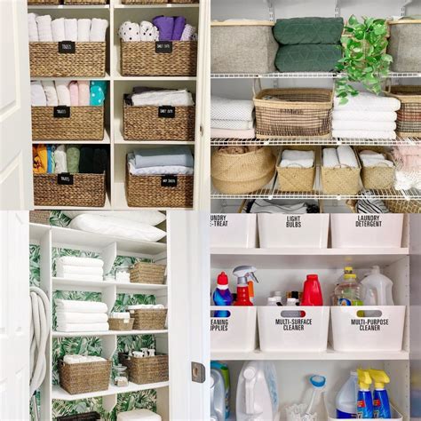 21 Smart Linen Closet Organizing Ideas - Craftsy Hacks 