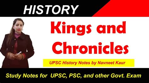 Kings And Chronicles Class Ncert History Youtube