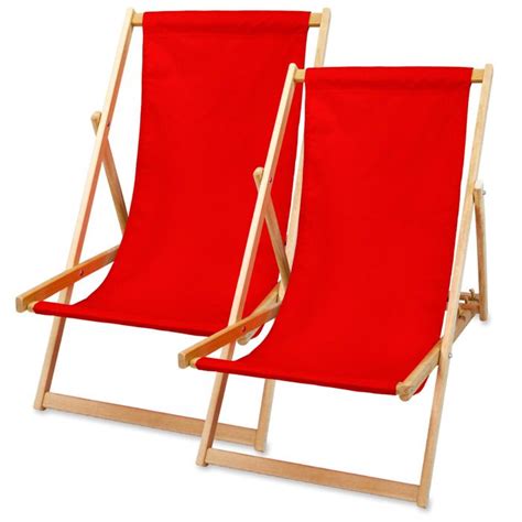 Chaise Chilienne Bois Longue Bois Jardin Pliable Toile Transat