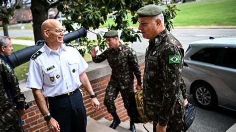 DVIDS Images Brazilian General André Luis Novaes Miranda Inducted