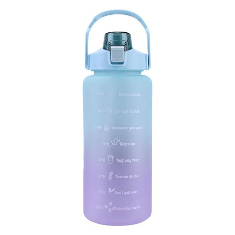 Koupit Water Bottle Time Marker 2L Extra Large Motivational Sport