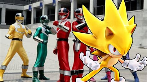 Sonic The Hedgehog Team Vs Power Rangers 86a