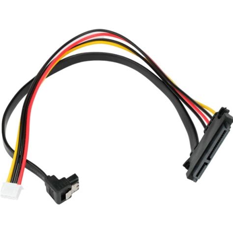 Кабель питания SATA Cablexpert, XH2.54 4pin+Sata угл/Sata 7+15pin, 40см ...